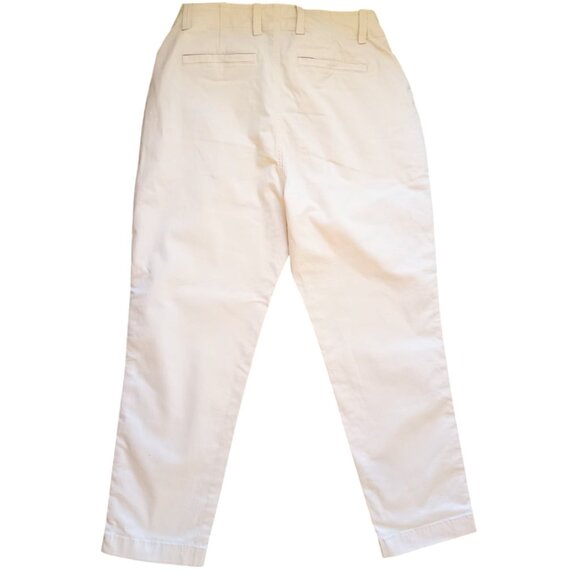 GAP Downtown Khaki Women's Pants - Size 10, Regenerative Cotton Beige Chinos - Picture 2 of 12